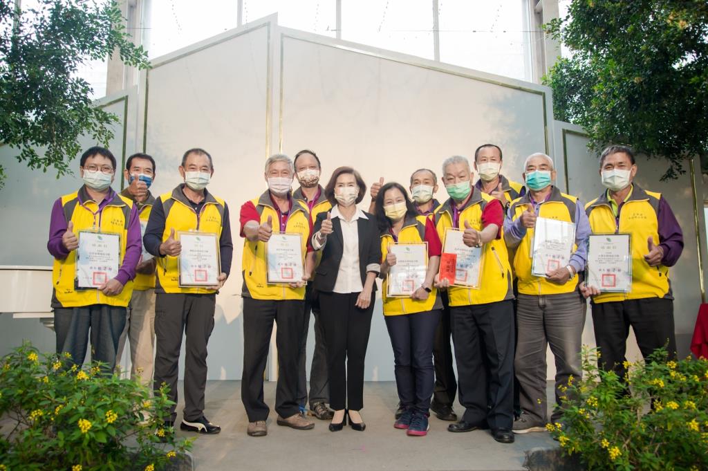 守護水環境的英雄 110年度宜蘭縣水環境巡守隊檢討會暨績優頒獎典禮